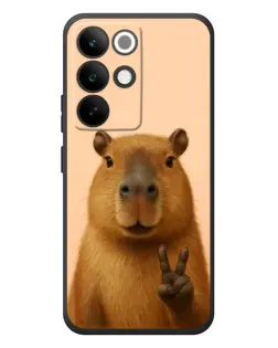Чехол для Realme C85 Pro с картинкой «Капибара виктория» Чехол для Realme C85 Pro с картинкой «Капибара виктория»
