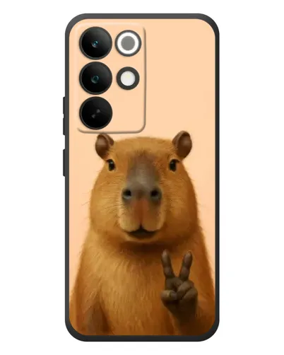 Чехол для Realme C85 Pro с картинкой «Капибара виктория» Чехол для Realme C85 Pro с картинкой «Капибара виктория»