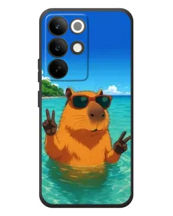 Чехол для Realme C85 Pro с картинкой «Морская капибара» Чехол для Realme C85 Pro с картинкой «Морская капибара»