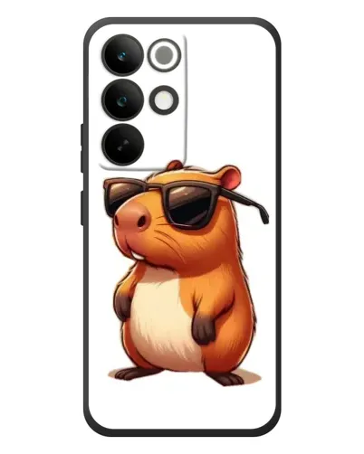 Чехол для Realme C85 Pro с картинкой «Капибара в очках» Чехол для Realme C85 Pro с картинкой «Капибара в очках»