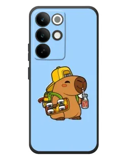 Чехол для Realme C85 Pro с картинкой «Капибара на скейте» Чехол для Realme C85 Pro с картинкой «Капибара на скейте»