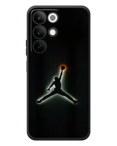 Чехол для Realme C85 с картинкой «Jordan Gradient Logo»