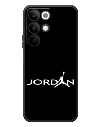Чехол для Realme C85 с картинкой «Jordan White Logo»