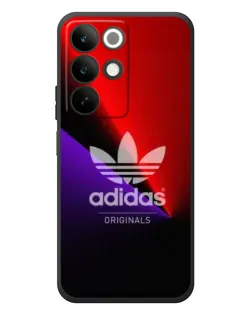 Чехол для Realme C85 с картинкой «Adidas Red Neon»