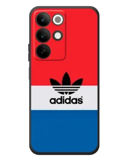 Чехол для Realme C85 с картинкой «Ретро блоки Adidas»