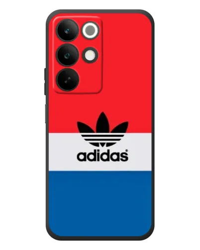 Чехол для Realme C85 с картинкой «Ретро блоки Adidas»