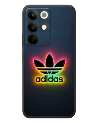 Чехол для Realme C85 с картинкой «Неоновый Adidas»