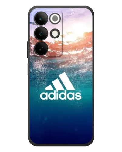 Чехол для Realme C85 с картинкой «Океанская глубина адидас»