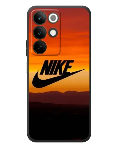 Чехол для Realme C85 с картинкой «Nike — вечерний горизонт»