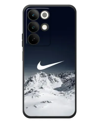 Чехол для Realme C85 с картинкой «Nike — зимние горы»