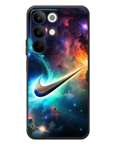 Чехол для Realme C85 с картинкой «Космический Nike Swoosh»