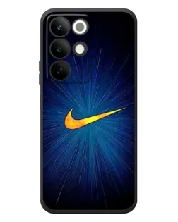 Чехол для Realme C85 с картинкой «Синий пульс Nike» Чехол для Realme C85 с картинкой «Синий пульс Nike»