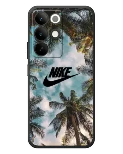 Чехол для Realme C85 с картинкой «Тропический принт Nike» Чехол для Realme C85 с картинкой «Тропический принт Nike»