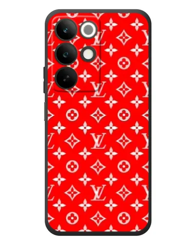 Чехол для Realme C85 с картинкой «Яркий паттерн LV»