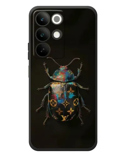 Чехол для Realme C85 с картинкой «LV — мраморный принт»