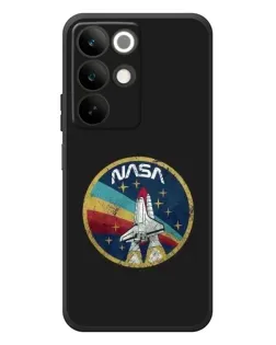 Чехол для Realme C85 с картинкой «NASA — эмблема миссии»