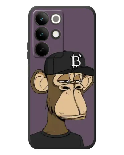 Чехол для Realme C85 с картинкой «Bored Ape в кепке»