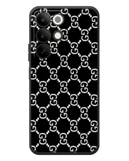 Чехол для Realme C85 с картинкой «Gucci — сетчатый паттерн»