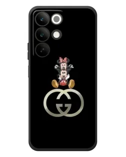Чохол для Realme C85 з картинкою «Мінні Маус на лого»