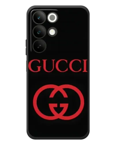 Чехол для Realme C85 с картинкой «Gucci — красный логотип» Чехол для Realme C85 с картинкой «Gucci — красный логотип»
