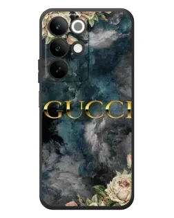 Чохол для Realme C85 з картинкою «Абстрактні квіти Gucci»