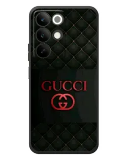 Чохол для Realme C85 з картинкою «Gucci — стьобаний чорний»