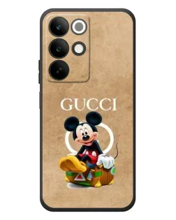 Чохол для Realme C85 з картинкою «Міккі Маус Gucci — крафт»