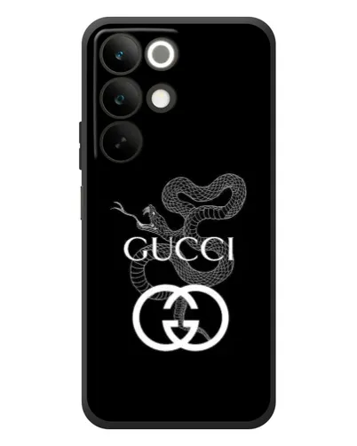 Чехол для Realme C85 с картинкой «Gucci — серебряная змея» Чехол для Realme C85 с картинкой «Gucci — серебряная змея»