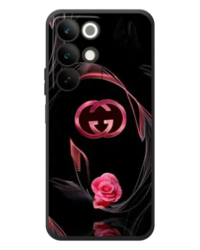 Чехол для Realme C85 с картинкой «Gucci — неоновая роза» Чехол для Realme C85 с картинкой «Gucci — неоновая роза»