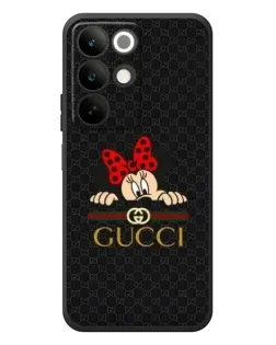 Чохол для Realme C85 з картинкою «Мінні Маус Gucci — чорний»