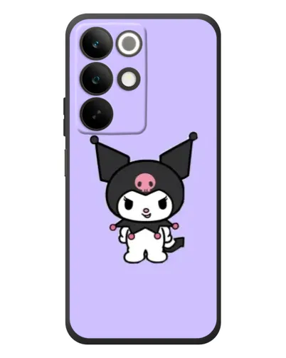 Чехол для Realme C85 с картинкой «Kuromi — нежный фиолетовый»