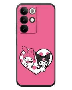 Чехол для Realme C85 с картинкой «Kuromi и My Melody»