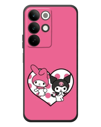 Чехол для Realme C85 с картинкой «Kuromi и My Melody»