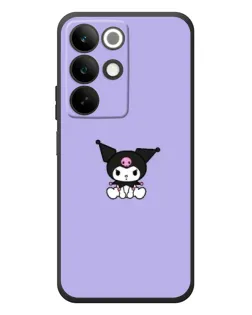 Чехол для Realme C85 с картинкой «Kuromi — фиолетовый минимализм»