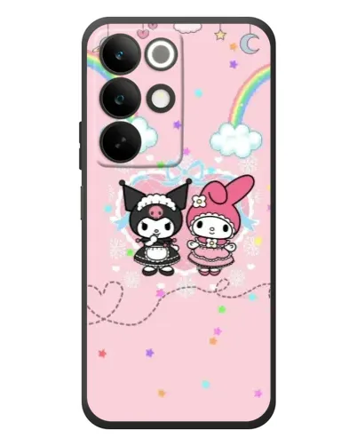 Чехол для Realme C85 с картинкой «My Melody и Kuromi»