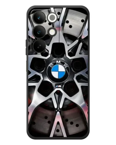 Чехол для Realme C85 с картинкой «BMW — деталь диска»