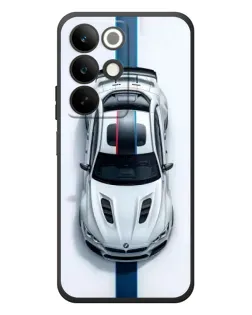 Чехол для Realme C85 с картинкой «Вид сверху — BMW M»