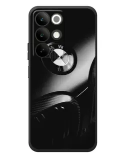 Чехол для Realme C85 с картинкой «Эмблема BMW — макро»