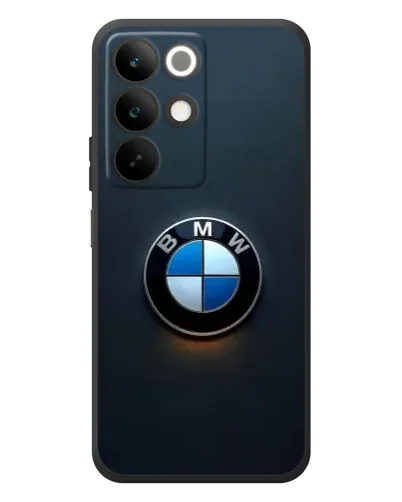 Чехол для Realme C85 с картинкой «Логотип BMW — минимализм»