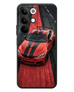 Чехол для Realme C85 с картинкой «BMW на красной дорожке»