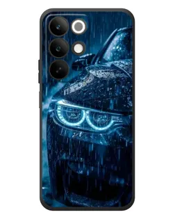 Чехол для Realme C85 с картинкой «BMW под дождем»
