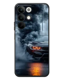 Чехол для Realme C85 с картинкой «BMW M-Power — абстракция»