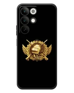 Чехол для Realme C85 с картинкой «PUBG — оранжевый градиент»