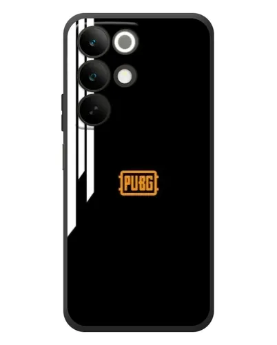 Чехол для Realme C85 с картинкой «PUBG — вертикальные линии»