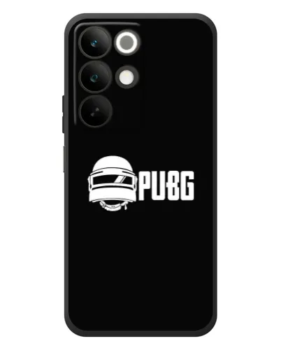 Чехол для Realme C85 с картинкой «PUBG — классический лого»