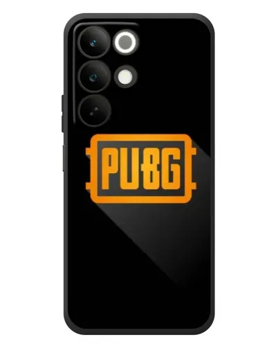 Чехол для Realme C85 с картинкой «PUBG — рамка лого»