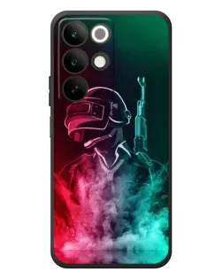 Чехол для Realme C85 с картинкой «PUBG — огненный воин»