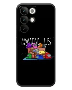 Чехол для Realme C85 с картинкой «Логотип Among Us»