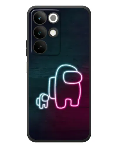 Чехол для Realme C85 с картинкой «Among Us неон-арт» Чехол для Realme C85 с картинкой «Among Us неон-арт»