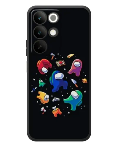 Чехол для Realme C85 с картинкой «Among Us космос» Чехол для Realme C85 с картинкой «Among Us космос»